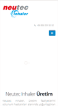 Mobile Screenshot of neutecinhaler.com